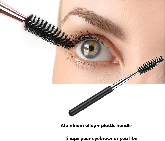 Eyebrow Razor Kit, 4 in 1 Professional Eyebrow Grooming Set for Women and Men, Including Eyebrow Razor Trimmer, Tweezer, Scissor, Eyelashes Roller, Storage Bag