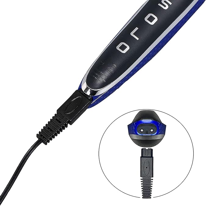 USB Cable Compatible with MicroTouch Solo Men's Electric Shaver, 39.4in 5V Replacement Charger Cord