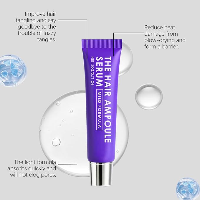 20g Hair Growth Serum for Thinning Hair – Scalp Treatment with Rosemary Oil & Niacinamide to Reduce Hair Loss, Strengthen Roots, and Add Shine