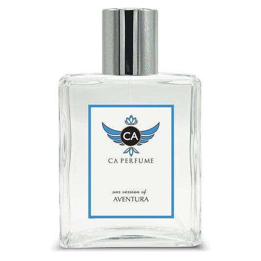 CA Perfume Impression of Aventura for Men Chypre Fruity Scent Long Lasting Cologne for Men Signature Scent for Day and Night Wear 3.4 Fl Oz 100ml