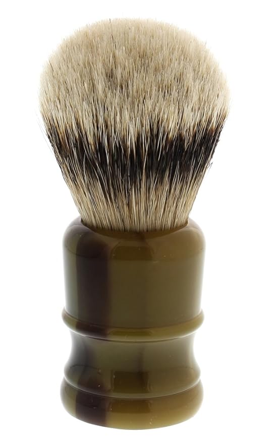 West Coast Shaving 100% Silvertip Quality Shaving Brush with Dense Knot. (Tortoise-Torch)