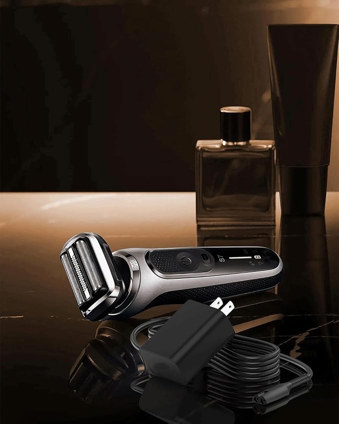 Shaver Charger compatible with Braun Shaver 9 8 7 6 5 3 1 XT5 Series for 9477cc 9465cc 8457cc 8417s 8330s 7085cc 7020s 790cc 6075cc 6072cc 6020s 5020 5018s 310s 3040 190s 130s.