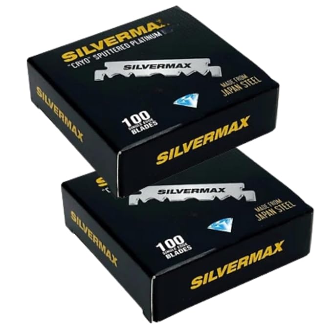 ABS Single Edge Razor Blades for Straight Razors and Shavettes – Barbershop-Quality Sharp, Smooth Shaving Refills – American Beauty Supply (Pack of 200g)