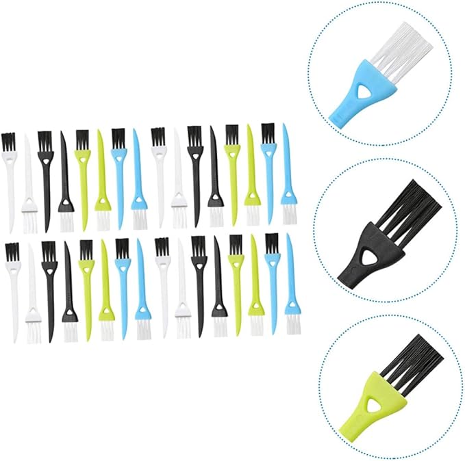 Healeved 72pcs Electric Shaver Cleaning Brush Razor Cleaning Brush Razor Duster for Men
