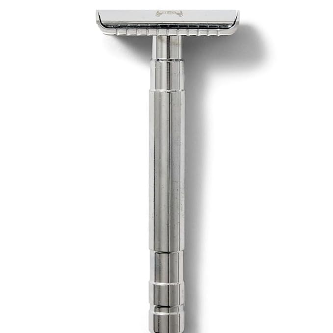 Double Edge Safety Razor Blades, Stainless Steel, 12-Pack, For All Skin Types, Smooth Close Shave