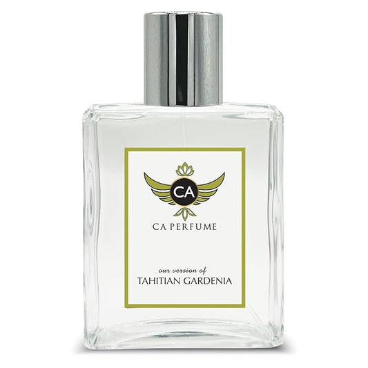 CA Perfume Impression of Tahitian Gardenia For Unisex Floral Fragrance Long Lasting Perfume Eau De Parfum 3.4 Fl Oz 100ml