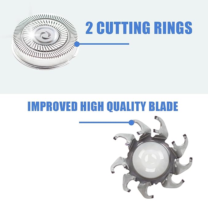 Shaver Replacement Blades compatible with Skull Shaver Pitbull Gold PRO Shaver Replacement Blade,Shaver Replacement Heads for Pitbull Platinum Pro Shaver