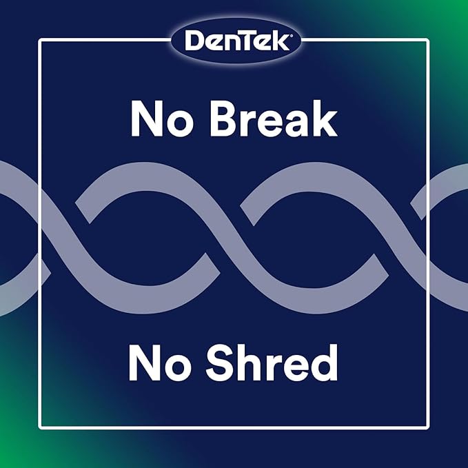 DenTek Triple Clean Advanced Floss Picks, No Break & No Shred Floss, 150 Count. (Pack of 5)