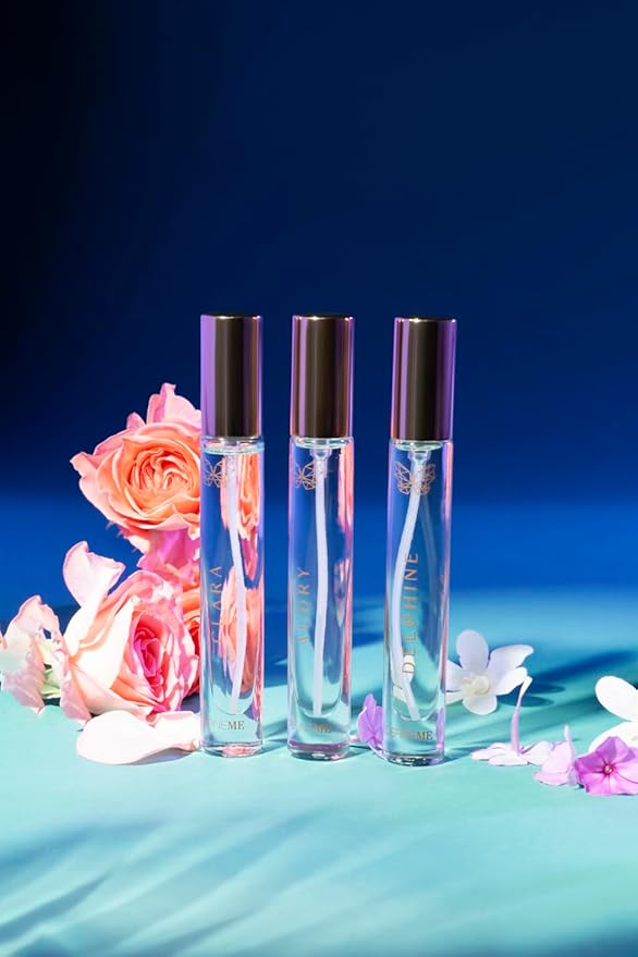DefineMe Natural Perfume Mist, Audry, 0.3 FL OZ, Travel Size, Purse Spray, Floral Fragrance