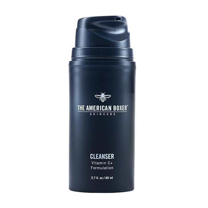 Mens Daily Face Wash Cleanser, Deep Cleaning, Does Not Strip Skin, Gets Rid of Grime, Beats Breakouts, Refreshing Skin Hydration, Facial Cleanser for Men, For All Skin Types