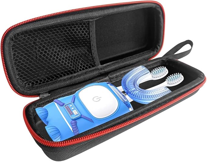 Hard Case Compatible for RexCodar Ultrasonic Kid's U-Shaped Electric Toothbrush