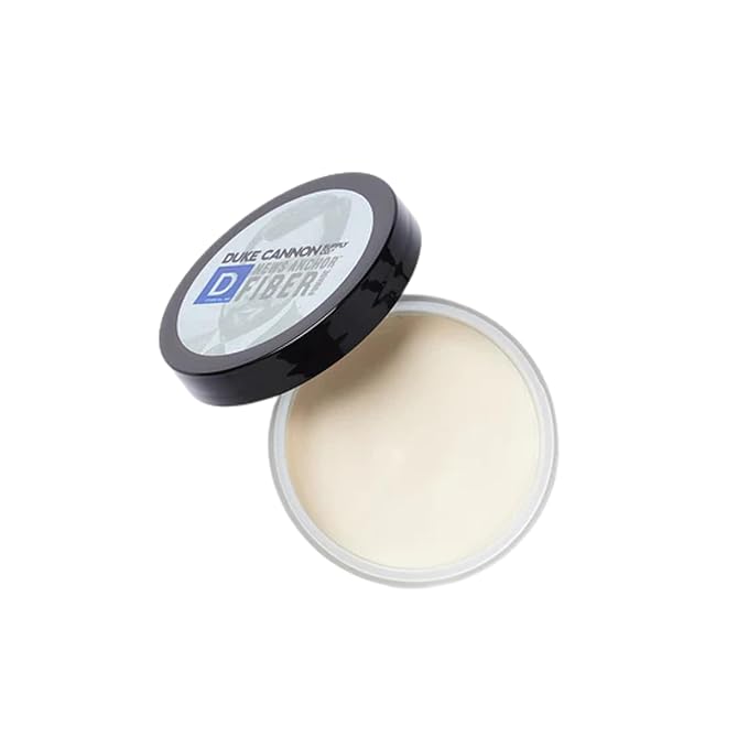 Duke Cannon News Anchor Fiber Pomade - Strong Hold, Natural Matte Finish - 4.6 oz