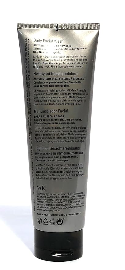 Mary Kay MK Men Daily Facial Wash 4.5 FL OZ