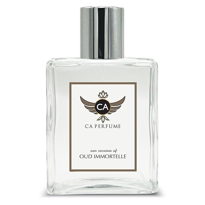 CA Perfume Impression of Oud Immortelle For Unisex Woody Chypre Fragrance Long Lasting Perfume Eau De Parfum 3.4 Fl Oz 100ml