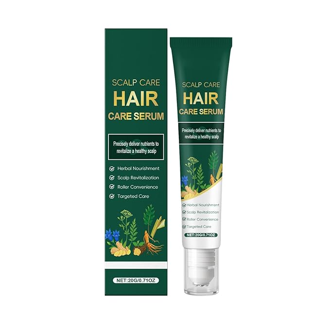 20g Hair Growth Serum for Thinning Hair – Scalp Treatment with Rosemary & Ginseng to Reduce Hair Loss, Strengthen Roots, and Promote Fuller, Healthier-Looking Hair