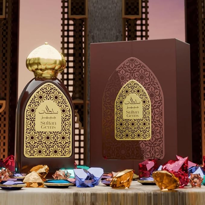 Maryaj Sultan - Gems - Long Lasting Perfume for Men and Women - Cologne for Men and Women - Cinnamon, Vanilla Fragrances - Eau de Parfum - 3.4 oz.
