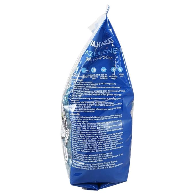 Waxness Wax Necessities Film Hard Wax Beads Azulene 2.2 Pound