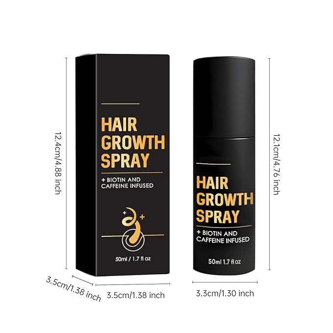 5% Minoxidil Hair Growth Spray for Fuller Hair, Enhance Hair Vitality & Shine, Suitable for All Hair Types For Women & Men, 1.7floz/50ml