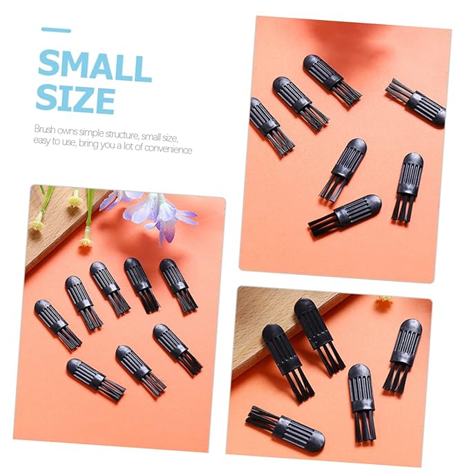 Electric Shaver Cleaning Brush 100pcs Replaceable Nose Hair Trimmer Brush for Men