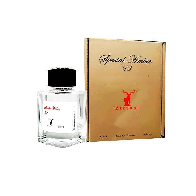 Maison d'Orient SPECIAL AMBER 23 Eternal Collection Dubai 100 ML (3.4 oz) EDP for Men and Women - Amber Tobacco Perfume with Honey, Cinnamon, and Oud - Long-Lasting Unisex Fragrance