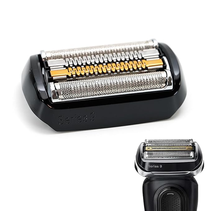 92B Replacement Head Compatible With Braun Series 9, 92B Wet and Dry Replacement Foil and Cutter for Braun Electric Shaver S9 9290cc 9291cc 9370cc