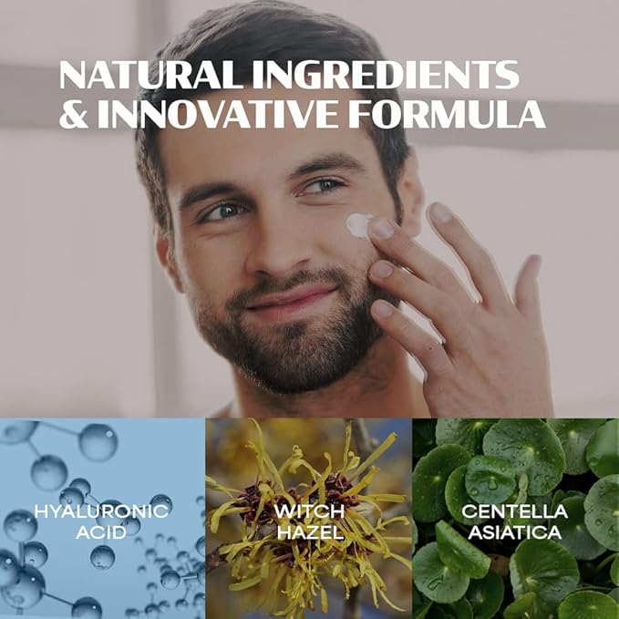 Mens Anti Aging Face Cream | Advanced Facial Moisturizer for Men | Mens Anti Wrinkle Face Cream | Mens Anti Aging Face Cream with High Concentrate of Natural Ingredients | Mens Retinol Face Cream for Intensive Skincare | Mens Wrinkle Cream with Age-Def...