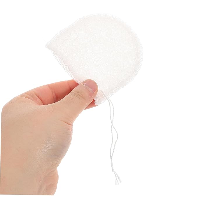 SAFIGLE Exfoliating Facial Cleansing Mitts Konjac Body Scrub Mitt Gentle Skin Exfoliator Mittens for Women Men