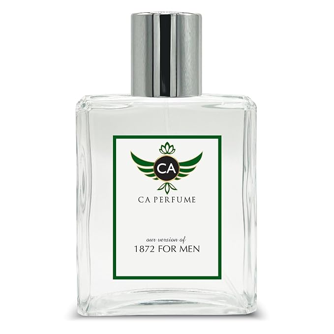 CA Perfume Impression of 1872 For Men Citrus Aromatic Fragrance Long Lasting Mens Perfume Eau De Parfum 3.4 Fl Oz 100ml