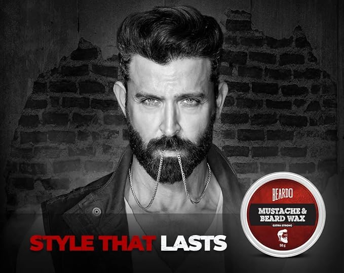 BEARDO Beard & Mustache Wax 50g