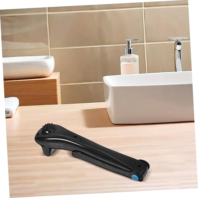 Healeved Electric Back Shaver for Men Battery Operated Body Hair Remover Portable DIY Grooming Razor for Smooth Hair-Free Back