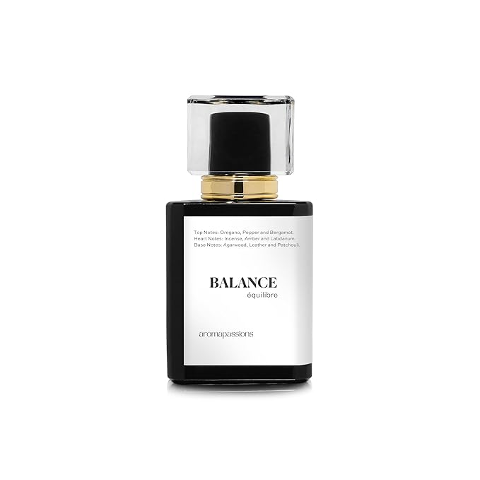 aromapassions BALANCE | Inspired by Amouage INTERLUDE MAN | Pheromone Perfume for Men | Extrait De Parfum | Long Lasting Dupe Clone Essential Oils Fragrance | Perfume De Hombre | (30 ml / 1 Fl Oz)
