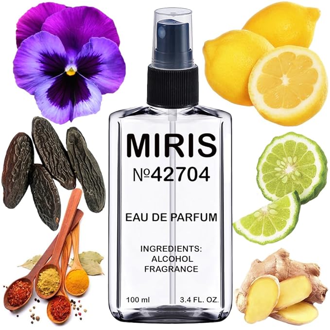 MIRIS No. 42704, Inspired by Ysls L Homme, Long-Lasting Eau de Parfum for Men, Spray 3.4 Fl Oz / 100 ml