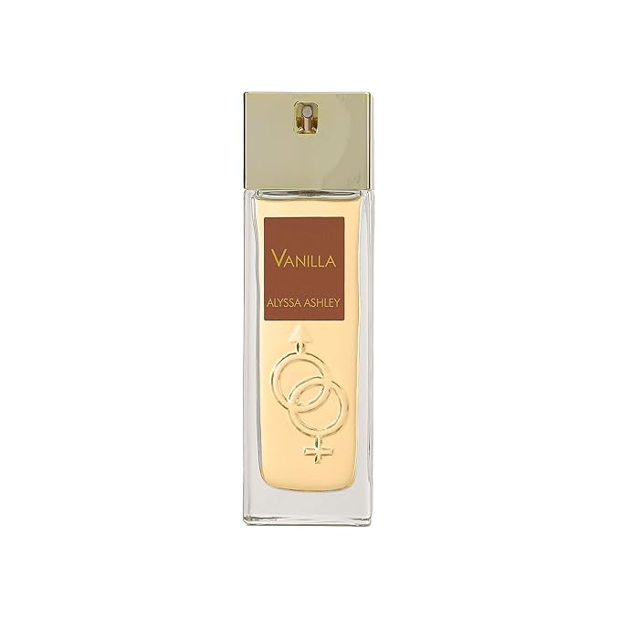 Alyssa Ashley Vanilla - Perfumes for Women and Cologne for Men - Vanilla Fragrance with White Flowers and White Rose Petals - 1.7 oz EDP Spray