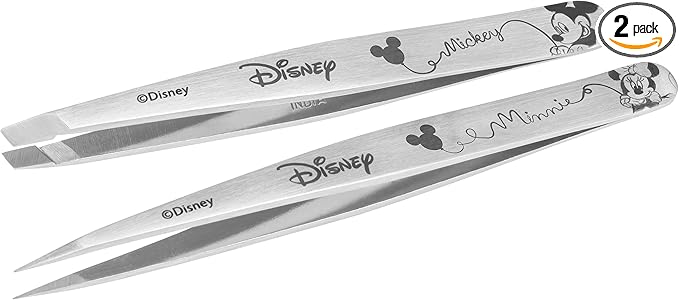 Tweezerman Exclusive Disney's Mickey Mouse & Minnie Mouse Fall in Love Petite Tweeze Set