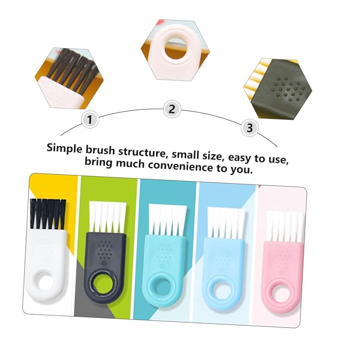 40pcs Shaving Cleaning Brushes Electric Shaver Clipper Trimmer Cleaner Skin-friendly Brush for Household Appliances Compact Design for Easy Use