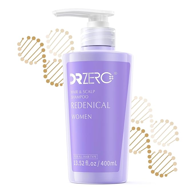 DR ZERO REDENICAL Hair Growth Shampoo for Women | MONDE SELECTION Gold Winner | Swiss Patent Redensyl | Clinically Proven Anti-Thinning | Japanese-Made Volumizing & Repair Shampoo, Fruity Floral Scent