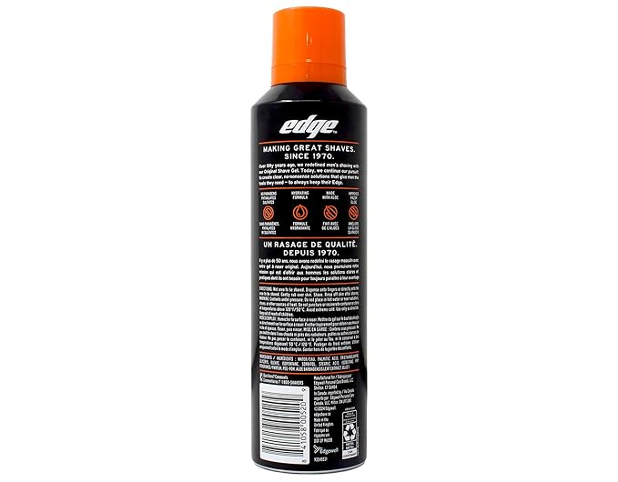Edge Shave Gel Sensitive Skin 7 oz (Pack of 12)