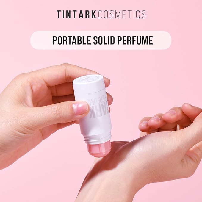 Solid Perfume Stick, Feminine Floral Eau de Parfum Inspired by GUCCI BLOOM, Jasmine Tuberose Rangon Creeper Notes, Long Lasting, Travel Size 0.53oz