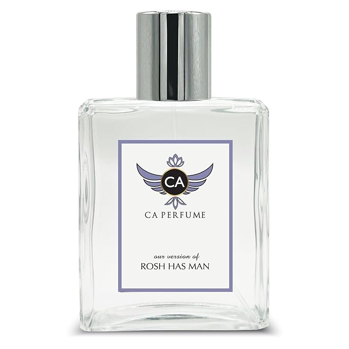 CA Perfume Impression of Rosh has Man Woody Spicy Fragrance Long Lasting Mens Perfume Eau De Parfum 3.4 Fl Oz 100ml