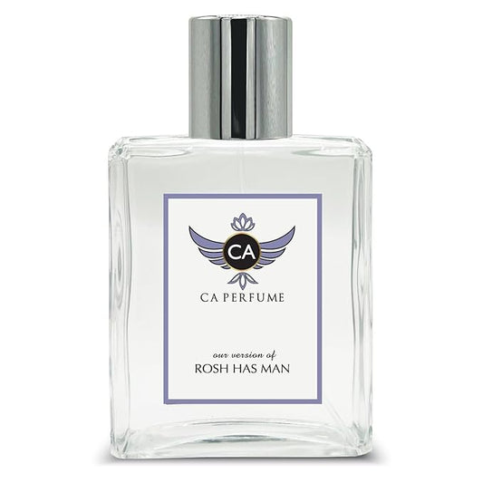 CA Perfume Impression of Rosh has Man Woody Spicy Fragrance Long Lasting Mens Perfume Eau De Parfum 3.4 Fl Oz 100ml