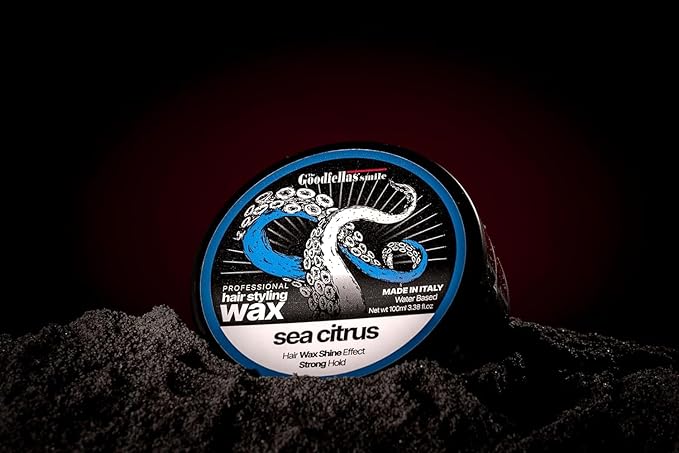 The Goodfellas' smile Hair Wax Pomade, Matte with Medium Hold Formula, 100ml, Made in Italy (Sea Citrus/Sea Air with Lemon)