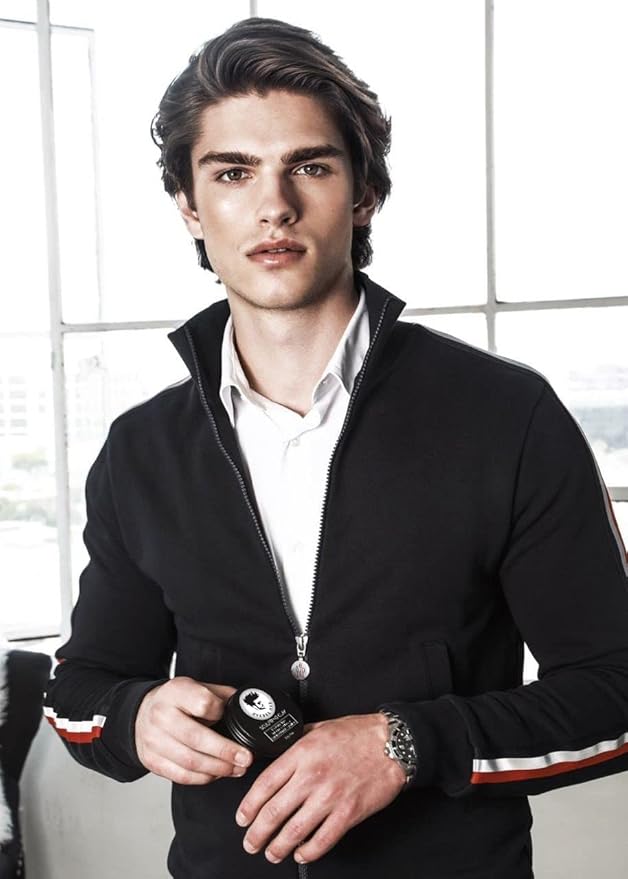 Avenue Man Hair Clay for Men - Matte Finish Sculpting Wax - Strong Hold, Maximum Definition and Textured Control - For All Hair Types - Infused with Beeswax, Kaolin Clay and Argan Oil - 3.0oz/90g