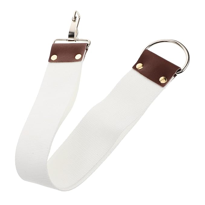 Professional Dual Layer Canvas Shaving Strop Sharpening Belt for Barbers Home Use Lightweight Portable Design for Smooth Shaving