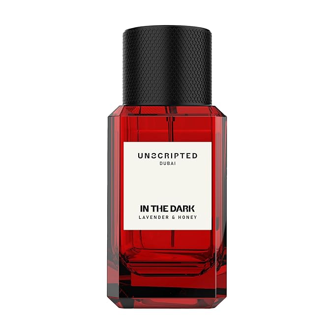Unscripted In The Dark - Perfumes for Women and Men - Women and Men Cologne with Cardamom, Lavender, Vanilla, and Tonka Bean - Travel Size - 3.4 oz