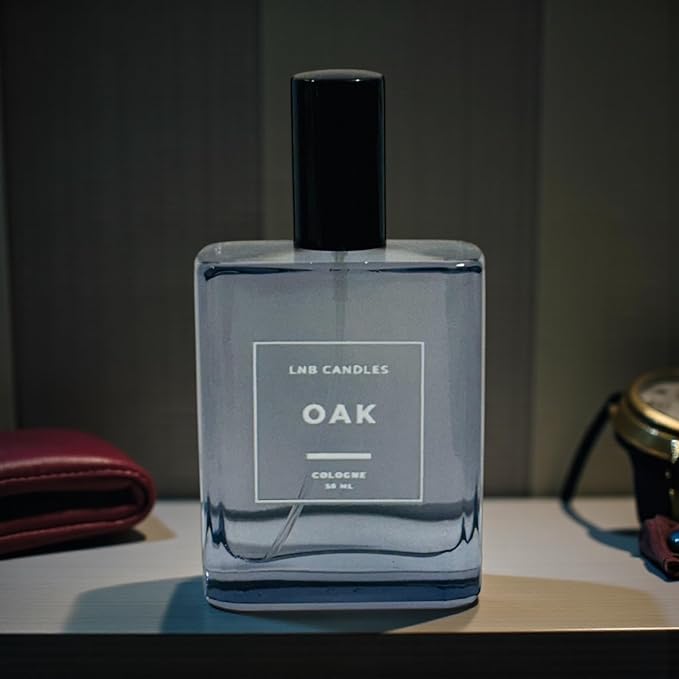 OAK Men’s Cologne – Clean Ingredients & Essential Oils – Fresh Woodsy Cedar Oak Scent – Long-Lasting Masculine Fragrance – Made in USA Long-Lasting Eau de Toilette