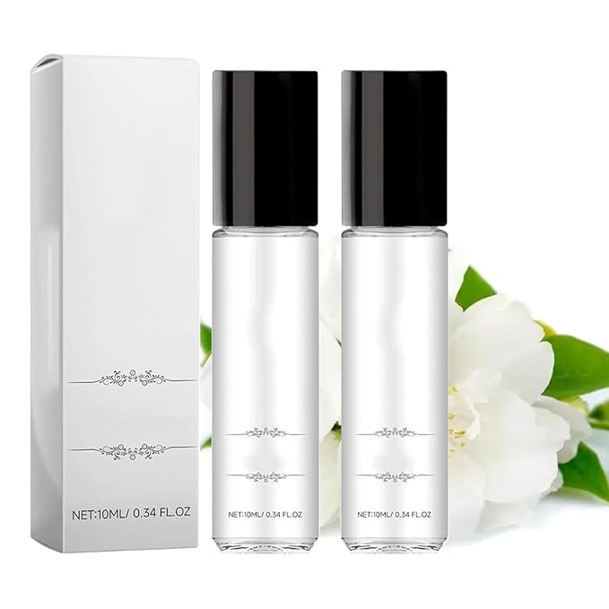 Alloura Rebel Pheromone Cologne for Men - Long Lasting Fragrance(0.34Fl.Oz*2PCS)