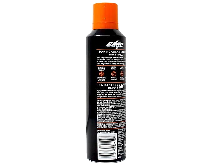 Edge Sensitive Skin Shave Gel - 7 Oz, Pack of 2