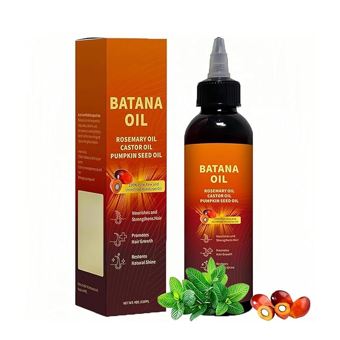 Batana Oil for Hair, 4-in-1 Liquid Batana Oil, for Men and Women,Rosemary Oil,Prevents Dry (1PCS)