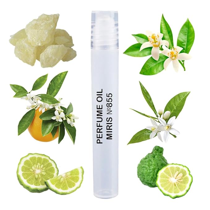MIRIS No. 855, Inspired by Tm Cologne, Long-Lasting Unisex Perfume Oil for Women & Men Roll-On, Rollerball 0.34 Fl Oz / 10 ml