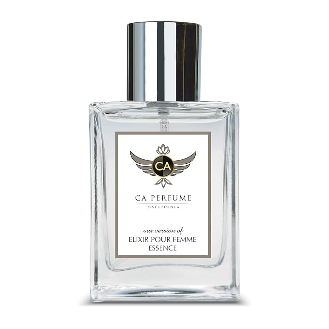 CA Perfume Impression of Elixir Pour Femme Essence for Women Amber Floral Fragrance Long Lasting Womens Perfume Eau De Parfum 1.7 Fl Oz 50ml